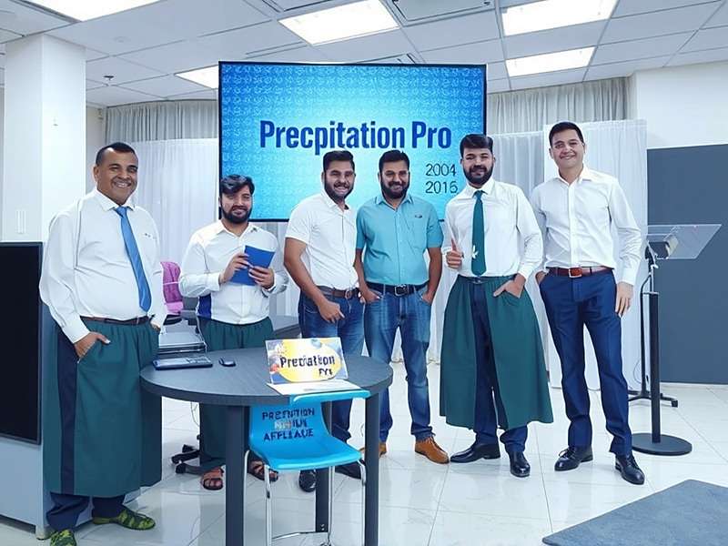The Hyderabad-based team behind Precipitation Pro Precipitation Pro Development Team
